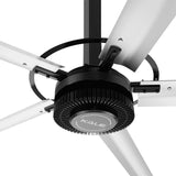 24FT HVLS Industrial Ceiling Fan 208-240V 3Ph - Energy Efficient Large Area Air Circulation for Fan Warehouses & Factories,  24FT3PH thumbnail 17