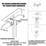 24FT HVLS Industrial Ceiling Fan 208-240V 3Ph - Energy Efficient Large Area Air Circulation for Fan Warehouses & Factories,  24FT3PH thumbnail 5