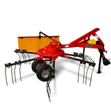 100" Mechmaxx 3-Point Hitch 6 Rotary Pull-Type Hay Rake Tedder ,  15-50Hp ,  HT100 thumbnail 11