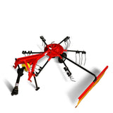 100" Mechmaxx 3-Point Hitch 6 Rotary Pull-Type Hay Rake Tedder ,  15-50Hp ,  HT100 thumbnail 15