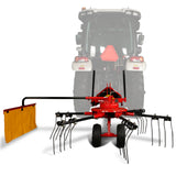100" Mechmaxx 3-Point Hitch 6 Rotary Pull-Type Hay Rake Tedder ,  15-50Hp ,  HT100 thumbnail 26