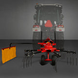 100" Mechmaxx 3-Point Hitch 6 Rotary Pull-Type Hay Rake Tedder ,  15-50Hp ,  HT100 thumbnail 45