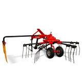 100" Mechmaxx 3-Point Hitch 6 Rotary Pull-Type Hay Rake Tedder ,  15-50Hp ,  HT100 thumbnail 12