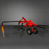 100" Mechmaxx 3-Point Hitch 6 Rotary Pull-Type Hay Rake Tedder ,  15-50Hp ,  HT100 thumbnail 29