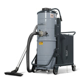 Industrial Wet/Dry Vacuum Cleaner with HEPA Filter Continuous Duty 8.6 HP 364 CFM 26.4 Gallon - 480V 3Phase,  IVB480 thumbnail 1