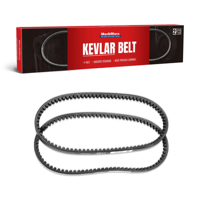 ( 1 Pack / 2 Pcs ) Kevlar V-Belts for Wood Chipper P4205, 17*900Li  (SKU: 110601; 110602）
