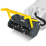 37"Mini Skid Steer Drum Forestry Brush Mulcher Attachment,  Hydraulic Flow Range 11 To 16 GPM, MCH37 thumbnail 13
