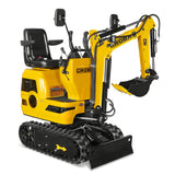 Mini Compact Excavator Loncin 300cc 9hp Engine, 43.3" Max. Digging Depth, 0.6Ton, 1345 LBS Operating Weight, MEC06 thumbnail 26