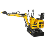 Mini Compact Excavator Loncin 300cc 9hp Engine, 43.3" Max. Digging Depth, 0.6Ton, 1345 LBS Operating Weight, MEC06 thumbnail 13
