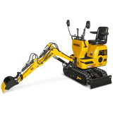 Mini Compact Excavator Loncin 300cc 9hp Engine, 43.3" Max. Digging Depth, 0.6Ton, 1345 LBS Operating Weight, MEC06 thumbnail 14