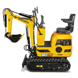 Mini Compact Excavator Loncin 300cc 9hp Engine, 43.3" Max. Digging Depth, 0.6Ton, 1345 LBS Operating Weight, MEC06 thumbnail 23