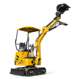 Mini Compact Excavator B&S VANGUARD 408cc 14hp Engine,  65.7" Max. Digging Depth, 1 Ton, 2370 LBS Operating Weight,  MEC10 thumbnail 19