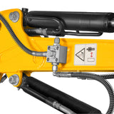 Mini Compact Excavator B&S VANGUARD 408cc 14hp Engine,  65.7" Max. Digging Depth, 1 Ton, 2370 LBS Operating Weight,  MEC10 thumbnail 5