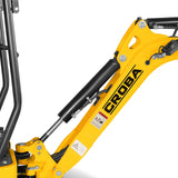 Mini Compact Excavator B&S VANGUARD 408cc 14hp Engine,  65.7" Max. Digging Depth, 1 Ton, 2370 LBS Operating Weight,  MEC10 thumbnail 6