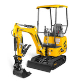 Mini Compact Excavator B&S VANGUARD 408cc 14hp Engine,  65.7" Max. Digging Depth, 1 Ton, 2370 LBS Operating Weight,  MEC10 thumbnail 20