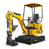 Mini Compact Excavator Kubota D722 Engine,  65.7" Max. Digging Depth, 1.2 Ton, 2700 LBS Operating Weight,  MEC12 thumbnail 1