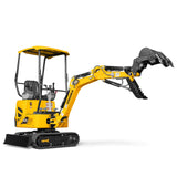 Mini Compact Excavator B&S VANGUARD 408cc 14hp Engine,  65.7" Max. Digging Depth, 1 Ton, 2370 LBS Operating Weight,  MEC10 thumbnail 13