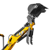 Mini Compact Excavator Kubota D722 Engine,  65.7" Max. Digging Depth, 1.2 Ton, 2700 LBS Operating Weight,  MEC12 thumbnail 15
