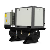 10HP Combined Rotary Screw Air Compressor with Dryer & 66-Gal ASME Tank | 32 CFM,  116 PSI,  460V 3-Phase - Industrial Grade thumbnail 15