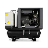 15HP Combined Rotary Screw Air Compressor with Dryer & 105-Gal ASME Tank | 45 CFM,  116 PSI,  460V 3-Phase - Industrial Grade thumbnail 11