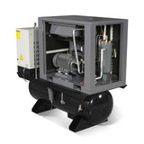 15HP Combined Rotary Screw Air Compressor with Dryer & 105-Gal ASME Tank | 45 CFM,  116 PSI,  460V 3-Phase - Industrial Grade thumbnail 13