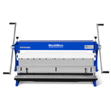 40-inch 3-in-1 Pan and Box Brake – Slip Roll, Shear, Bending Machine for Sheet Metal, 20 Gauge Mild Steel, Adjustable Fingers, Heavy Duty, Metalworking, Fabrication, Rolling, Bending MMCB4020 thumbnail 1