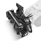 48'' Width, 20" Intake, Hydraulic Snow Blower for Mini Skid Steer, Remote Control Chute Rotation and Deflector, MSB48 thumbnail 1
