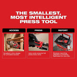Milwaukee 2573-22 M12 FORCE LOGIC Press Tool Kit with ONE-KEY 1/2 in. to 1 in. CTS-V Jaws (2 Batteries) thumbnail 7