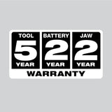Milwaukee 2573-22 M12 FORCE LOGIC Press Tool Kit with ONE-KEY 1/2 in. to 1 in. CTS-V Jaws (2 Batteries) thumbnail 9