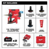 Milwaukee 2633-22HD M18™ FORCE LOGIC™ 2”-3” ProPEX® Expansion Tool Kit thumbnail 2