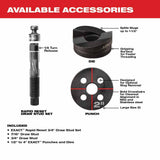 Milwaukee 2676-23 FORCELOGIC M18 10-Ton Knockout Tool 1/2" to 4" Kit thumbnail 6