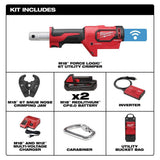 Milwaukee 2678-22 M18 Force Logic 6T Utility Crimping Kit With D3 Grooves "Snub Nose" thumbnail 2