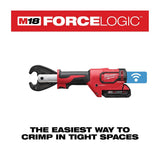 Milwaukee 2678-22 M18 Force Logic 6T Utility Crimping Kit With D3 Grooves "Snub Nose" thumbnail 3