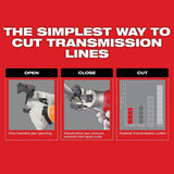 Milwaukee 2678-22 M18 Force Logic 6T Utility Crimping Kit With D3 Grooves "Snub Nose" thumbnail 4