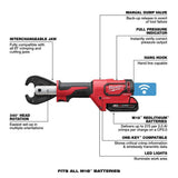 Milwaukee 2678-22 M18 Force Logic 6T Utility Crimping Kit With D3 Grooves "Snub Nose" thumbnail 5