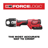 Milwaukee 2679-22 M18 FORCE LOGIC 600 MCM Crimper Kit thumbnail 4