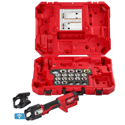 Milwaukee 2679-750AL M18 FORCE LOGIC 600 MCM Aluminum Crimper with 750 MCM Expanded Jaw Kit (Dies and Case)