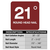 Milwaukee  2744-21 M18 FUEL™ 21 Degree Framing Nailer Kit thumbnail 2