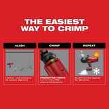 Milwaukee 2778-20 M18 FORCE LOGIC 12 Ton Utility Crimper (Tool Only) thumbnail 3