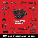Milwaukee 2779-750AL M18 FORCE LOGIC 750 MCM Crimper with #6 - 750 MCM Aluminum Dies thumbnail 10