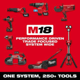 Milwaukee 3010-22 M18 FUEL 1/2" HTIW & 3/8" MTIW Automotive Combo Kit thumbnail 11