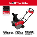 Milwaukee 3036-22HD M18 FUEL 21" Auger Propelled Dual Battery Single Stage Snow Blower Kit thumbnail 2