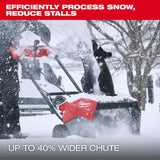 Milwaukee 3036-22HD M18 FUEL 21" Auger Propelled Dual Battery Single Stage Snow Blower Kit thumbnail 11