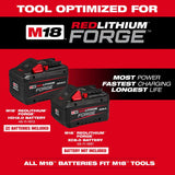 Milwaukee 3036-22HD M18 FUEL 21" Auger Propelled Dual Battery Single Stage Snow Blower Kit thumbnail 12