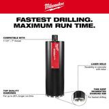Milwaukee 48-17-5140 14" Diamond Ultra Wet Core Bit thumbnail 4