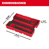 Milwaukee 48-22-9490 242pc. 1/4”, 3/8”, & 1/2” Drive Metric & SAE Ratchet & Socket Set thumbnail 6