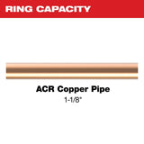 Milwaukee 49-16-2657MX 1-1/8" Streamline ACR Pivoting Press Ring thumbnail 2