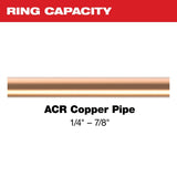 Milwaukee 49-16-2661MX 1/4" - 7/8" Streamline ACR Pivoting Press Ring Kit for M18 FORCE LOGIC Press Tool thumbnail 2