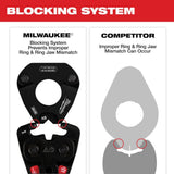 Milwaukee 49-16-2698X 2-1/2"- 4" IPS-P Pivoting Press Ring Kit for M18 FORCE LOGIC Throw Press Tool thumbnail 6