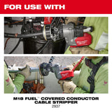 Milwaukee 49-16-B215 1.8" - 2.1" Adjustable Bushing for M18 FUEL  Covered Conductor Cable Stripper thumbnail 2